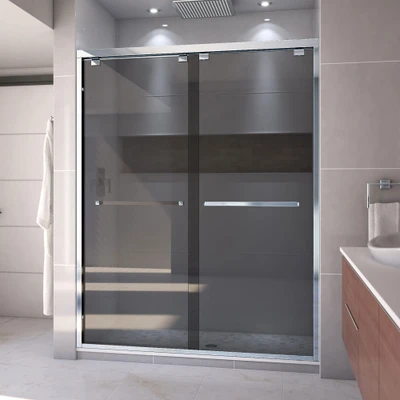DreamLine Encore SHDR-166076G-01 Frameless Bypass Sliding Shower Door