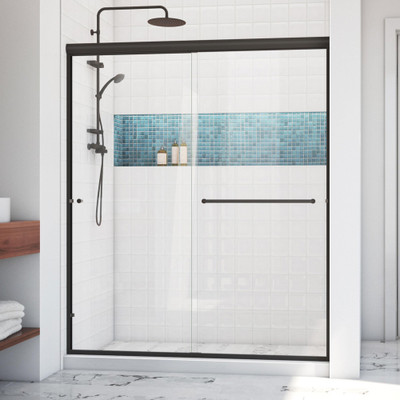 DreamLine Alliance Pro LT Semi-Frameless Sliding Bypass Shower Door SDAT60W700VXX06