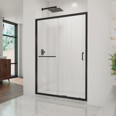 DreamLine Infinity-Z SHDR-0948720-09 Sliding Shower or Tub Door with Modern Glass Design