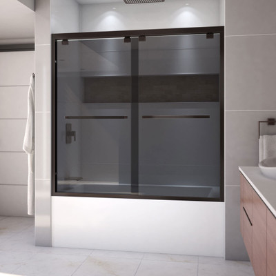 DreamLine Encore SHDR-166058G-06 Frameless Bypass Sliding Shower Door