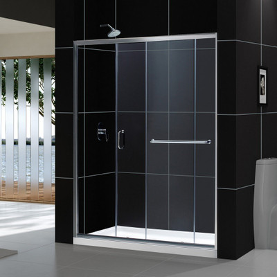 DreamLine Infinity-Z SHDR-0960720-01 Sliding Shower Tub Door