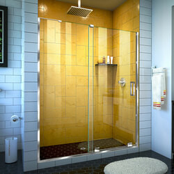 DreamLine SHDR-1954724-01 The DreamLine Mirage-Z frameless sliding shower or tub door is the epitome of elegance with a modern flair. The remarkably innovative headerless design creates an unobstructed and open view for your shower. The Mirage-Z