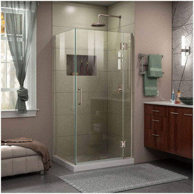 DreamLine E12930-04 Unidoor-X Frameless Shower Door Enclosure