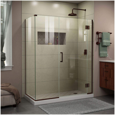 DreamLine Unidoor-X E13022534-06 Frameless Shower Door Enclosure