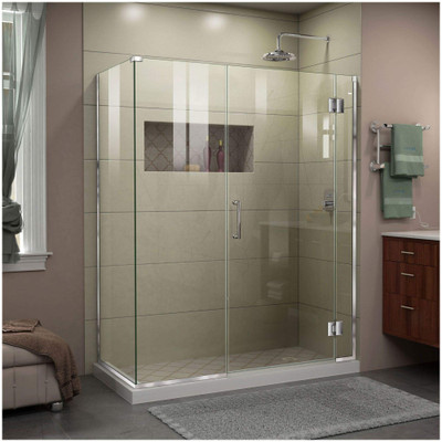 DreamLine Unidoor-X E12322530-01 Frameless Shower Door Enclosure
