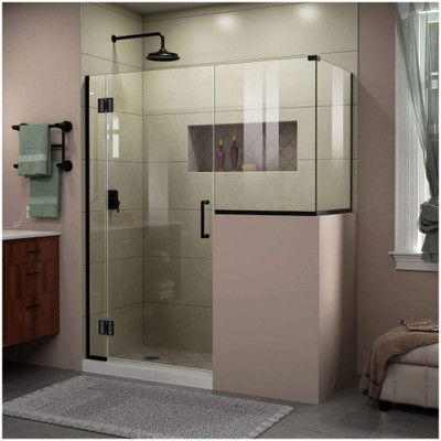 DreamLine E123303636-09 Unidoor-X Frameless Shower Door Enclosure
