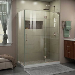 DreamLine E32430R-04 The DreamLine Unidoor-X is a frameless shower door, tub door or enclosure that features a luxurious modern design, complementing the architectural details, tile patterns and the composition of your bath space. Unidoor-X showcases