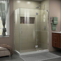 DreamLine E32430R-01 The DreamLine Unidoor-X is a frameless shower door, tub door or enclosure that features a luxurious modern design, complementing the architectural details, tile patterns and the composition of your bath space. Unidoor-X showcases