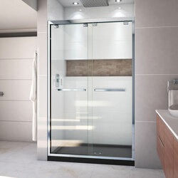 DreamLine DL-7009C-88-01 The DreamLine Encore bypass sliding shower or tub door has a modern frameless look to make your shower the focal point of the bathroom. Encores elegant bypass design provides smooth and quiet sliding operation, with the added