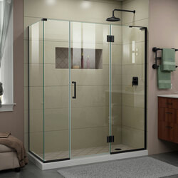 DreamLine E3261430R-09 The DreamLine Unidoor-X is a frameless shower door, tub door or enclosure that features a luxurious modern design, complementing the architectural details, tile patterns and the composition of your bath space. Unidoor-X