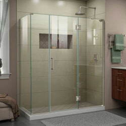 DreamLine E32514534R-04 The DreamLine Unidoor-X is a frameless shower door, tub door or enclosure that features a luxurious modern design, complementing the architectural details, tile patterns and the composition of your bath space. Unidoor-X