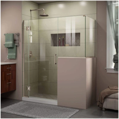 DreamLine Unidoor-X E128243430-04 Frameless Shower Door Enclosure