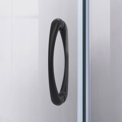 DreamLine Prime DL-6701-04FR Neo Round Sliding Shower Enclosure and Base Kit