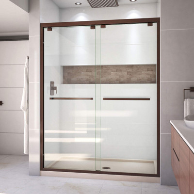 DreamLine DL-7007C-22-06 Encore Frameless Bypass Sliding Shower Door