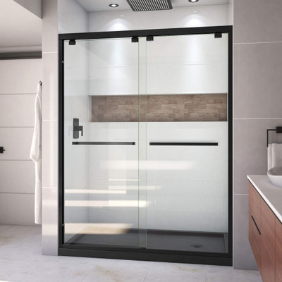 DreamLine Encore DL-7007R-88-09 Frameless Bypass Sliding Shower Door