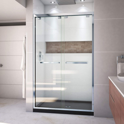 DreamLine Encore DL-7008C-88-01 Frameless Bypass Sliding Shower Door