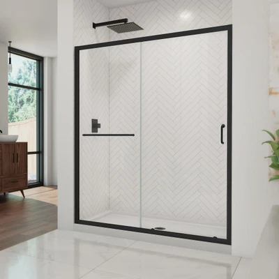 DreamLine Infinity-Z DL-6972-CLC-09 Sliding Shower Tub Door