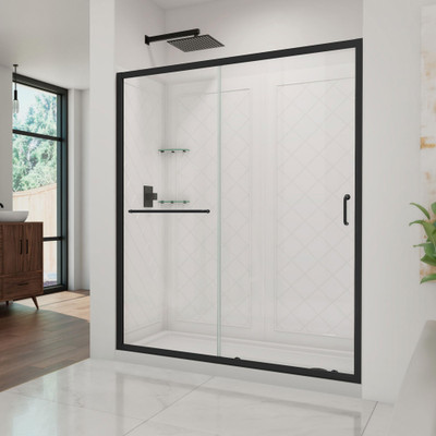 DreamLine Infinity-Z DL-6116-CLR-09 Sliding Shower Tub Door