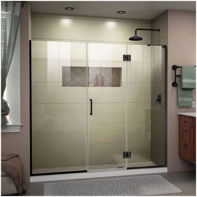 DreamLine D32714572R-09 Unidoor-X Frameless Shower Door Enclosure