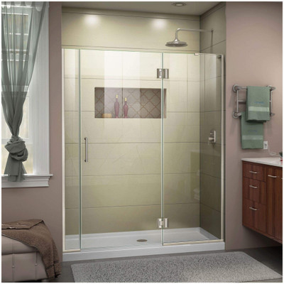 DreamLine D3290672R-04 Unidoor-X Frameless Shower Door Enclosure