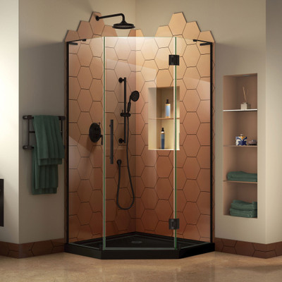 DreamLine Prism Plus DL-6060-88-09 Frameless Neo-Angle Shower Enclosure