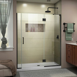 DreamLine D3260672R-09 The DreamLine Unidoor-X is a frameless shower door, tub door or enclosure that features a luxurious modern design, complementing the architectural details, tile patterns and the composition of your bath space. Unidoor-X