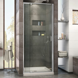 DreamLine DL-6216C-22-01 The DreamLine Flex pivot shower door and SlimLine base kit offers modern appeal at a budget friendly price point. The versatile Flex model combines cutting-edge pivot hardware, simple installation and dependable performance.