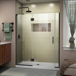 DreamLine D3240672L-09 The DreamLine Unidoor-X is a frameless shower door, tub door or enclosure that features a luxurious modern design, complementing the architectural details, tile patterns and the composition of your bath space. Unidoor-X