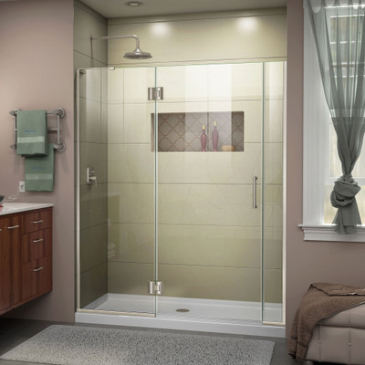 DreamLine Unidoor-X D32406572L-01 Frameless Shower Door Enclosure