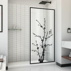 DreamLine D3234720ZNB-09 The DreamLine Blossom, part of the Linea collection, is a single panel, walk-in shower design with a modern industrial touch to complement your shower space. The Blossom has a serene spa design for a feeling of tranquility.