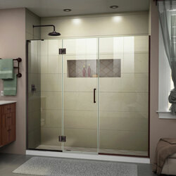 DreamLine D32414572L-06 The DreamLine Unidoor-X is a frameless shower door, tub door or enclosure that features a luxurious modern design, complementing the architectural details, tile patterns and the composition of your bath space. Unidoor-X