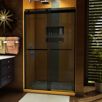 DreamLine Sapphire SHDR-6360602G01 Semi-Frameless Sliding Bypass Shower Door with Tempered Glass