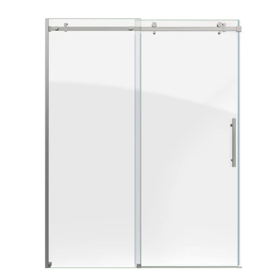 DreamLine Enigma Air SHDR-64607610-07 Frameless Sliding Shower Door with Stainless Steel Hardware
