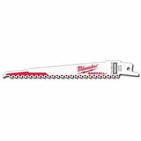 MILWAUKEE B447865 Super Sawzall Blade 4/6 Teeth per Inch 6-Inch Length