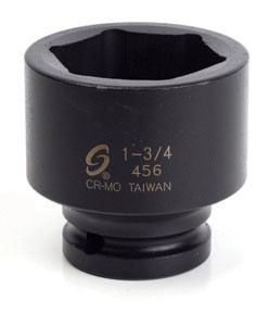 Sunex SUU-456 3/4" Drive Standard 6 Point Impact Socket 1-3/4"