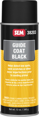 SEM Products SEM-38203 SEM Black Guide Coat - 12 oz.