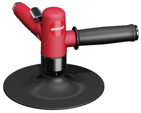 AirCat ACA-6370 7" Vertical Air Polisher, Red & Black, Compact