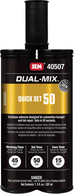 SEM Products SEM-40507 SEM Dual-Mix Quick Set 50 Second - 7 oz.