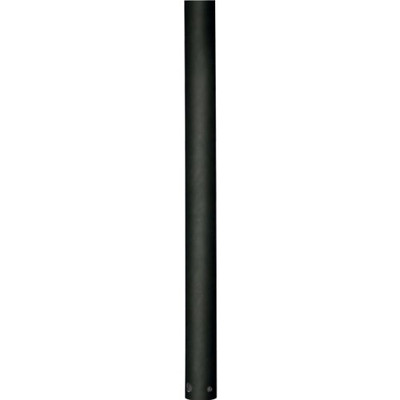 Progress Lighting 94260980 P2609-80 72-Inch Fan Downrod, Forged Black