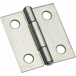 National Hardware N146-043 V518 Non-Removable Pin Hinges in Zinc plated, 2 pack