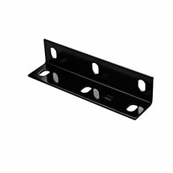National Hardware N351-491 Stanley Hardware Brace Corner 2.1X9X1/8 Blk Stl 351491