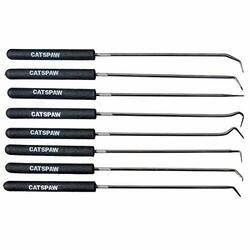 Mayhew CZ17990 Tools Hook & Pick Set,9-3/4” Long, 8-Piece, multi, one size