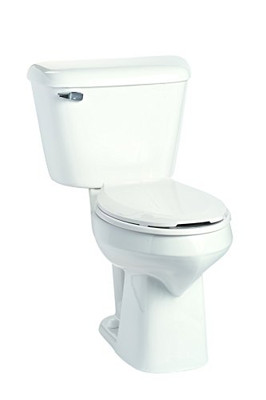 MANSFIELD 137.160.WHT Plumbing Alto ADA Elongated Front Toilet, White
