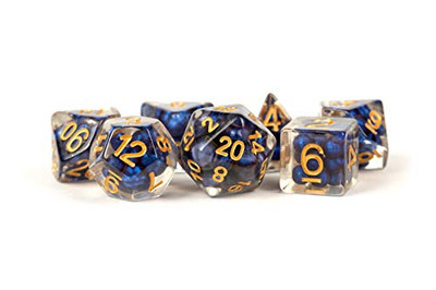 Metallic Dice Games LIC692 7-Set Pearl RYLBUgd
