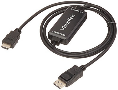 VISIONTEK 900822 HDMI TO DISPLAYPORT 1.5M ACTIVE CABLEM/M