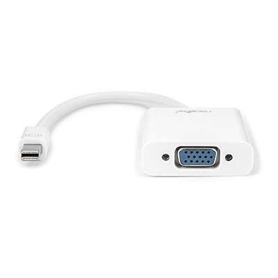 ROCSTOR Y10A104-W1 MINI DISPALYPORT TO VGA ADAPTER M/F WHITE