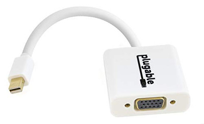 PLUGABLE TECHNOLOGIES MDPM-VGAF MINI-DP MALE TO VGA FEMALE PLUGABLE PASSIVE DISPLAY ADAPTER