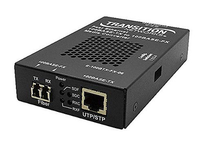 TRANSITION NETWORKS E-100BTX-FX-06(SC)NA 100BASE-TX RJ-45 TO 100BASE-FX MM SC