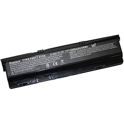 BATTERY TECHNOLOGY INC. F681T-BTI DELL BATTERY 11.1V 6 CELL 56WHR BTI REPL BAT FOR F681T M15X R1 P08G
