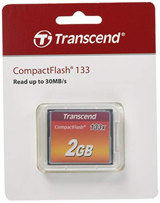TRANSCEND TS2GCF133 2GB COMPACT FLASH CF CARD 133X